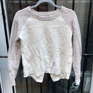 Madewell Open Back Sweater